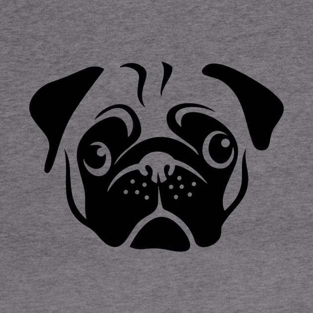 Pug Face by airealapparel